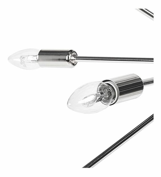 Závesná lampa Maffra (strieborná)