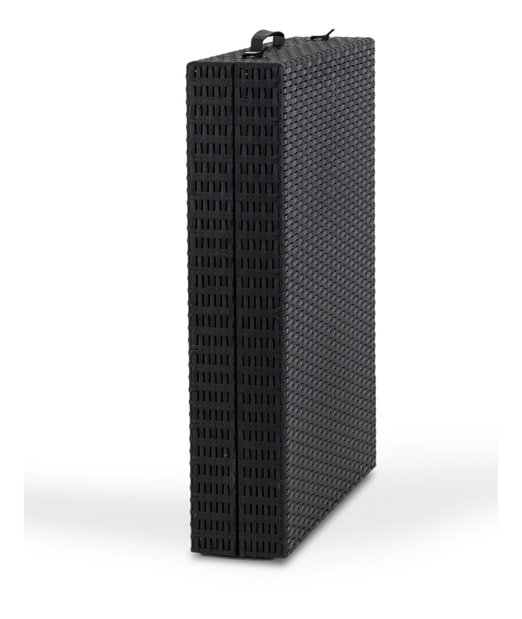 Záhradné lehátko Logro (čierna) 