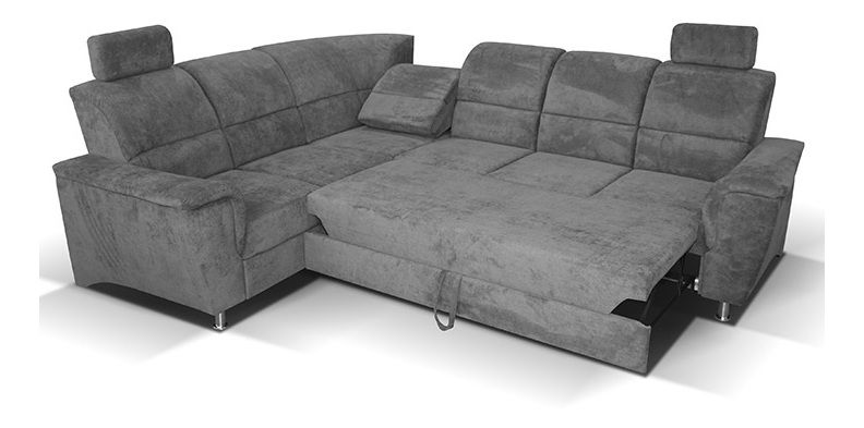 Rohová sedačka Santiago (hnedá) (L) *výpredaj