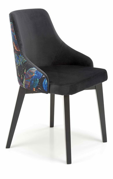 Jedálenská stolička Edo (čierna)