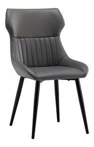 Blagovaonska stolica SAGANA (tamnosiva + crna)