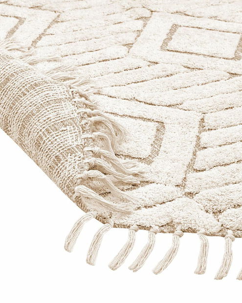 Koberec ⌀ 140 cm Horka (béžová)