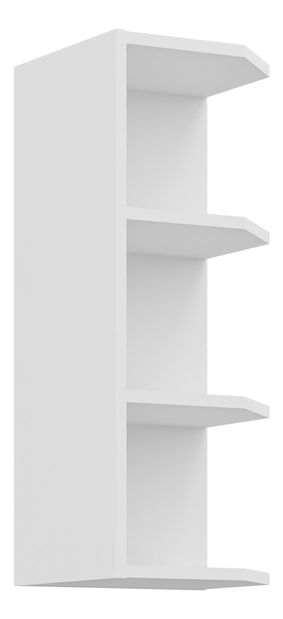 Horný kuchynský regál Edris 30 G-72 ZAK (biela)