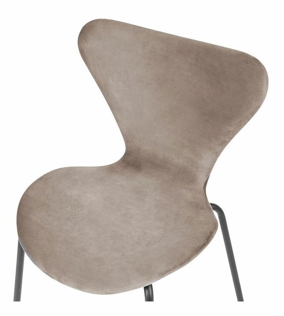 Set 2 ks jedálenských stoličiek Baylor (béžová + čierna)