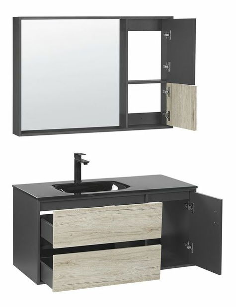 Baie Topaz (lemn + Negru) 