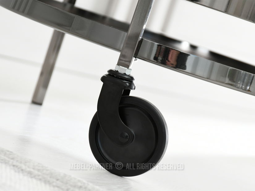 Dohányzóasztal Alfonzo (fekete márvány + fekete)