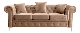 Luxus széthúzható 3-as ülés  Rikaro (velvet 28) 