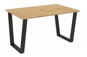 Masă de sufragerie Carol 138x90 (stejar artisan) (pentru 4 6 persoane)