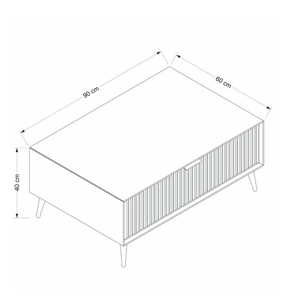 Konferenčný stolík Asir Luxie