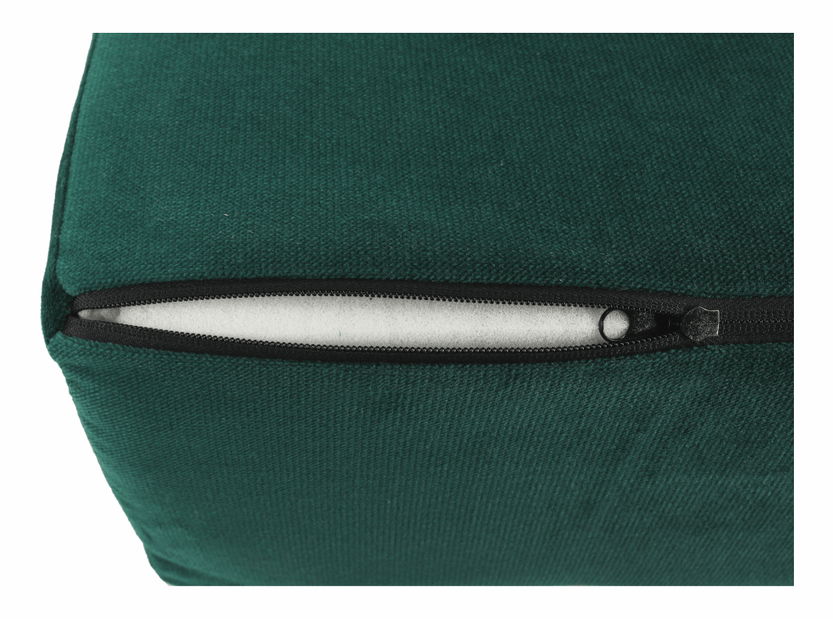 Relax fotel Merina (smaragdzöld + dió)