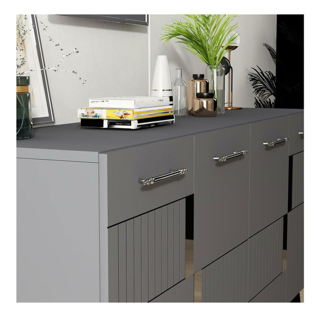 Skrinka Lotoka 2 (antracit + strieborná) 