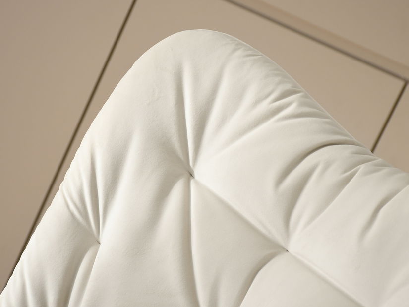 Relaxačné kreslo Merindana (krémová + zlatá)