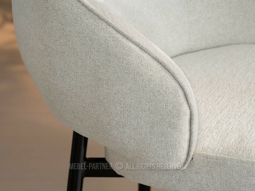 Scaun bar Ravelianto (bej + negru)