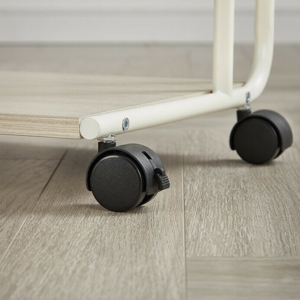 Príručný stolík Cremrola (béžová)