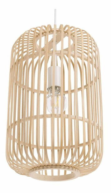 Závesná lampa ASNA (svetlé drevo)