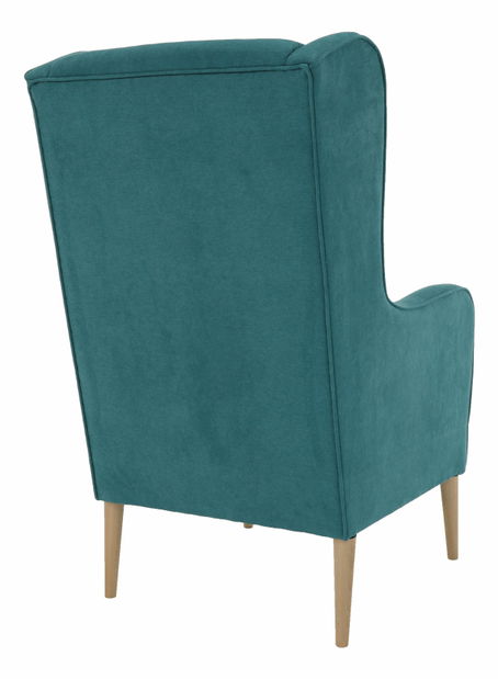 Fotoliu cu urechi Brius (turcoaz)