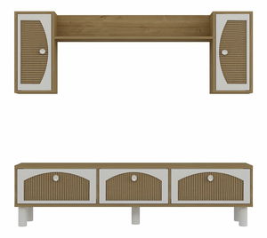 Set za dnevni boravak Simplicado (hrast hazeran)