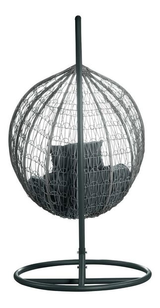 Függesztett fotel Necesarios (szürke) 