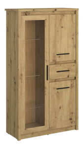 Vitrină Andra 2D1W1S (Stejar artisan)