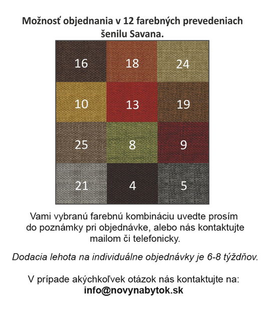 Kutna garnitura U Yorki smeđa (L) 