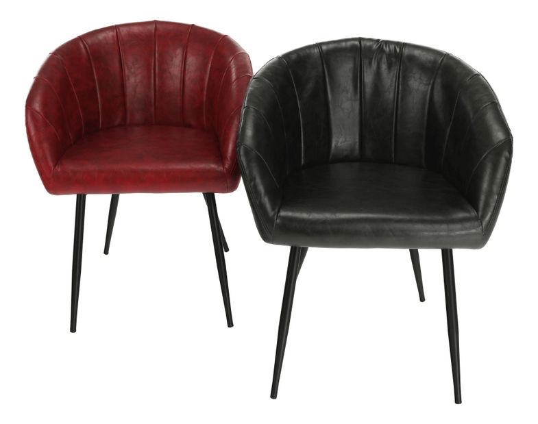 Jedálenské kreslo Fleitea (bordová) *výpredaj