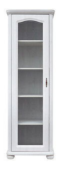 Vitrína BRW Natalia WIT/70L (smrekovec Sibiu svetlý)