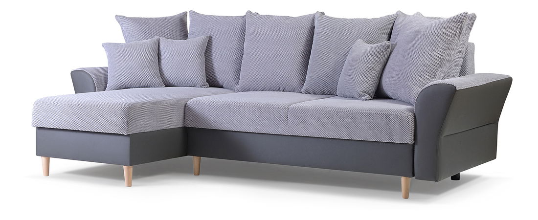 Kutna garnitura Mania U (plava) (D)