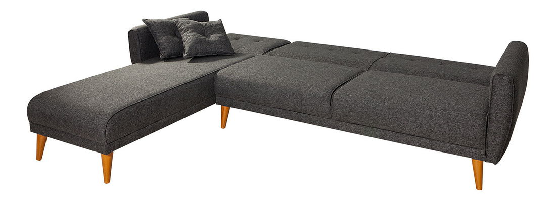 Sarok ülőgarnitúra Alhambra (B) (antracit)