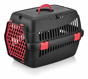 Prepravka pre zvieratá Data (červená + čierna)