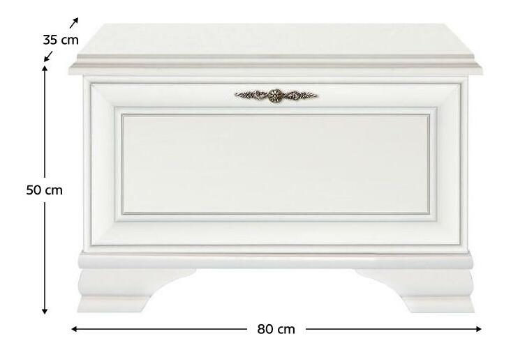 Ormarić za obuću Kuito SFK1B (alpska bijela)