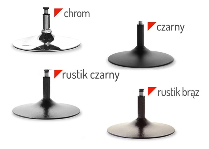 Fotel Lush 3 (fekete + króm)