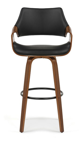 Scaun bar Rolenzono H75 (negru)