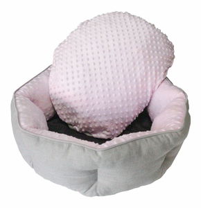 Peliešok pre domáce zviera Princi (ružová)