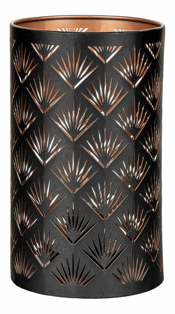 LED svietnik 60 ks Nastelia (čierna + medená)