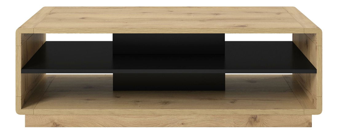 Dohányzóasztal Albert Typ 99 (taurus tölgy + matt fekete)