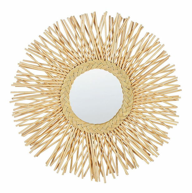 Nástenné zrkadlo Kalza (béžová)