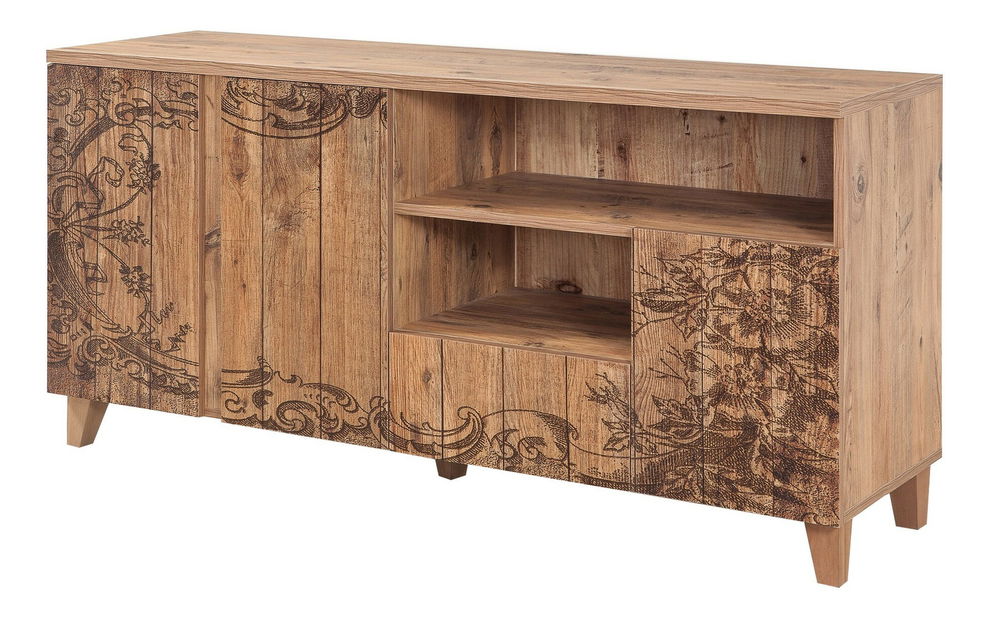 TV stolík/skrinka Merina 757 (atlantická borovica)