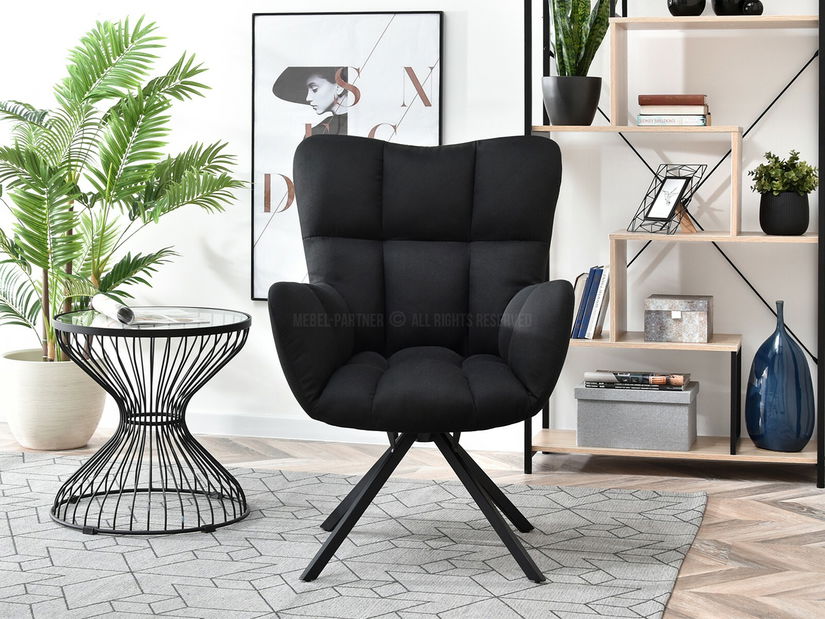 Fotel Kikino X (fekete)