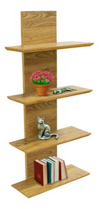 Závesná polica Rosi (dub)