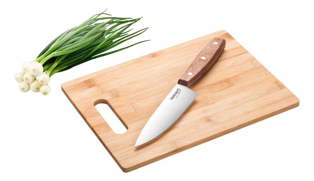Konyhaszett Lamart Bamboo késsel