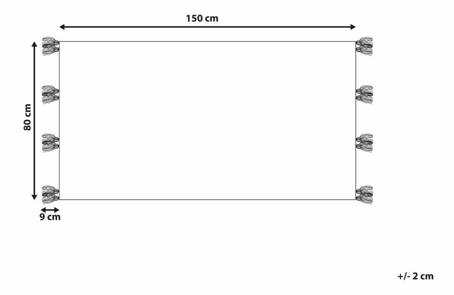 Covor 160 x 230 cm Mrga (multicolor)