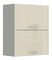 Gornji kuhinjski ormarić Milo  60 GU-72 (siva + krem sjaj)