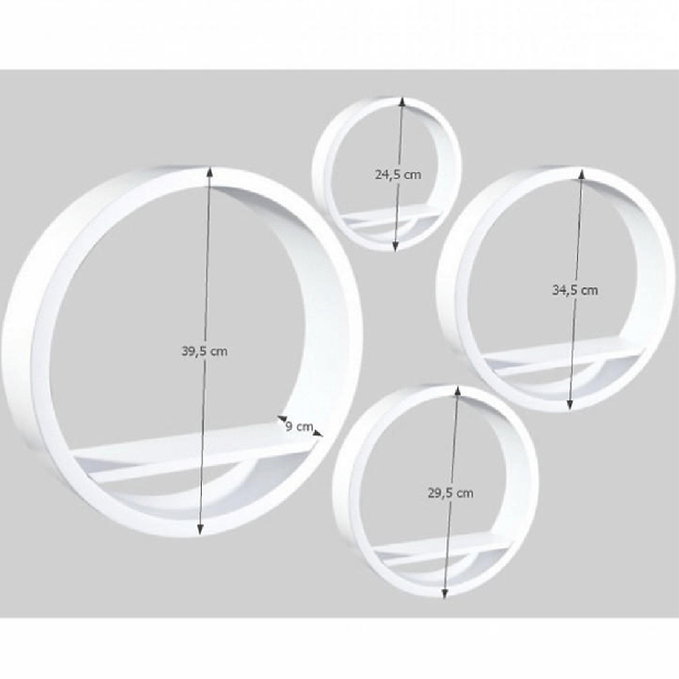 Polcok Ema (4 db)