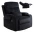 Fotoliu reglabil Trigesimo (negru) 
