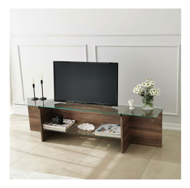 TV asztal Dosada (dió) 