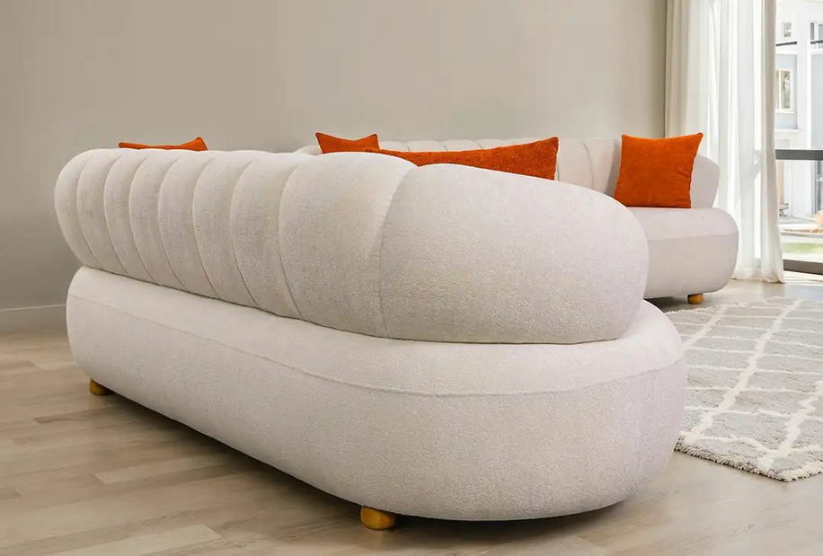 Pohovka trojsedačka Rome (biela)