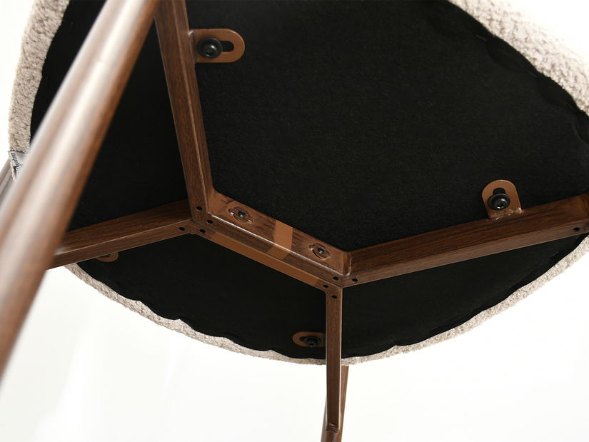 Jedálenská stolička Iraquies (béžová)