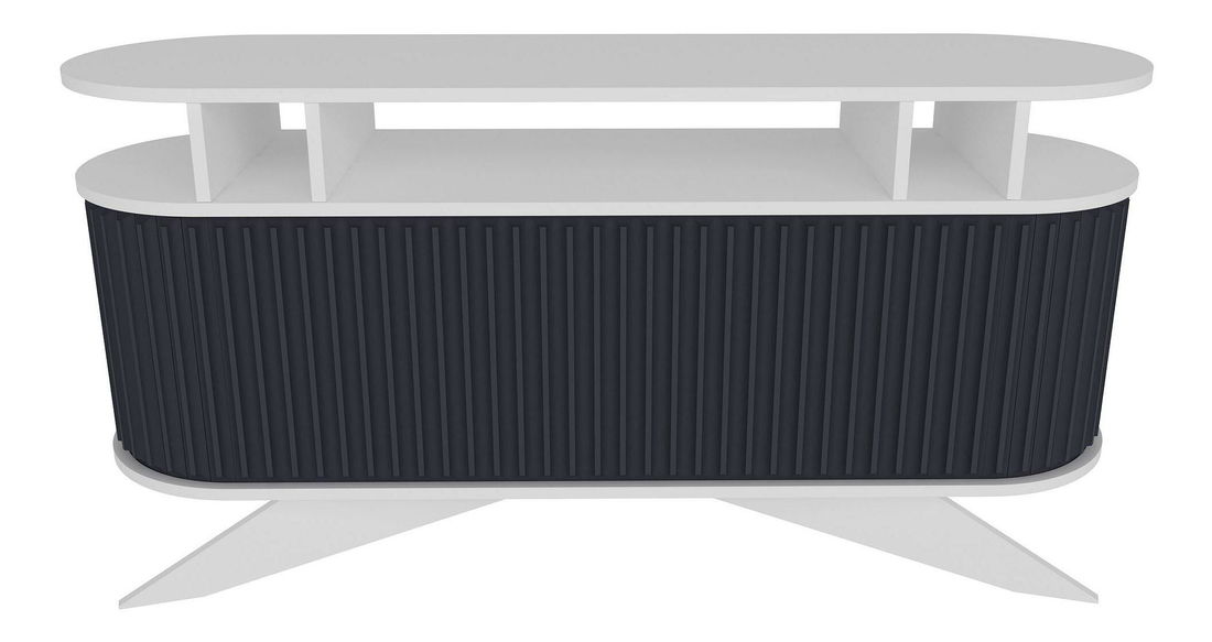 Skrinka Stark (biela + antracit) 