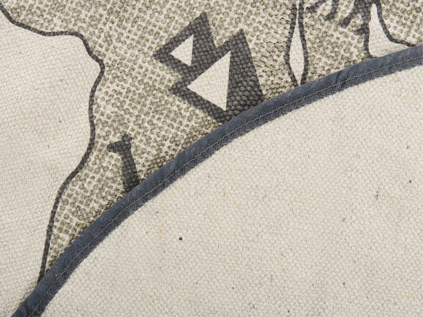 Koberec 120 cm KADOSA (sivá)