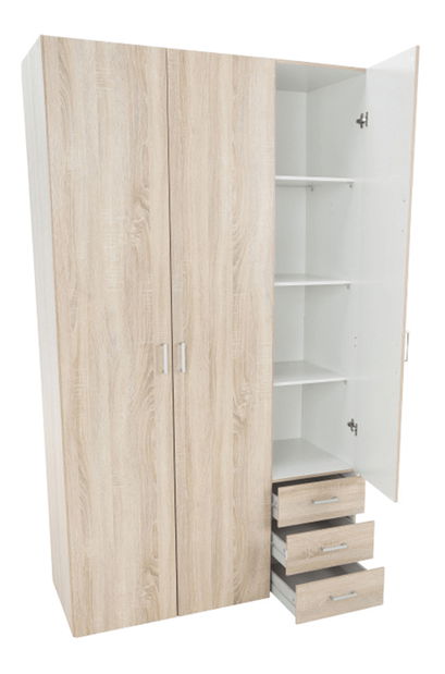 Ormar za garderobu Got 70427 3D (hrast sonoma) 